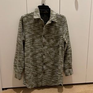 Earthbound Long Sleeve Button Down Shirt Jacket